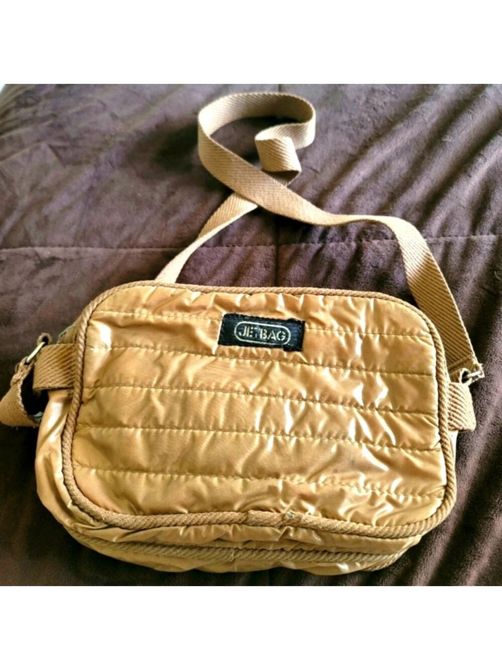 Holiday Fair JetBag Nylon Mini Travel Pouch Shoulder Bag